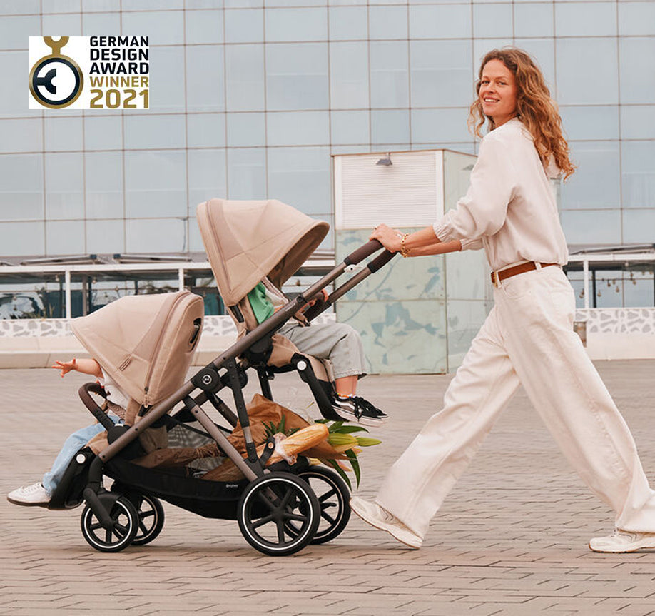 Gazelle S Double Stroller - Perfect for Growing Families