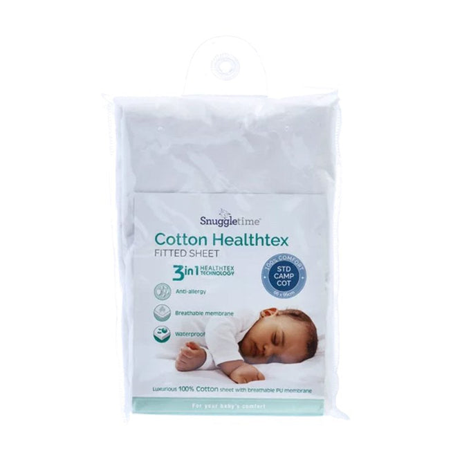 STD Camp Cot- Cotton Healthtex Fitted Sheet