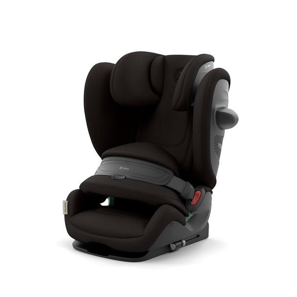 Pallas G2 i-Size black 2-in-1 child car seat with impact shield safety and easy one-click installation