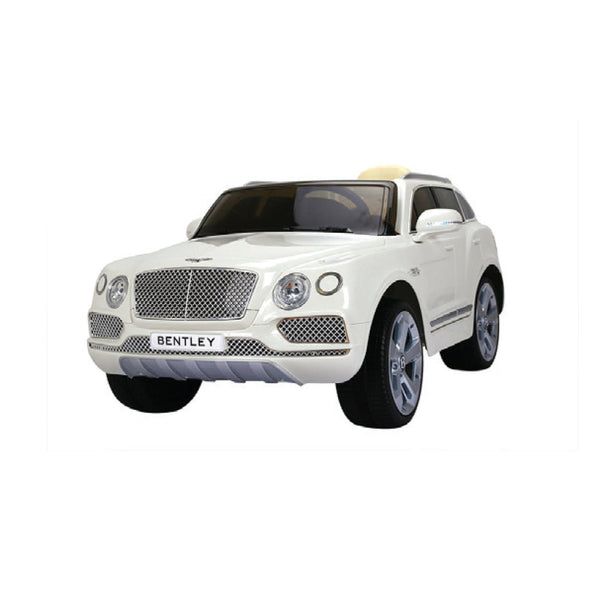Bentley Bentayga ride on car for kids ages 3-8, available at Chelinobaby.