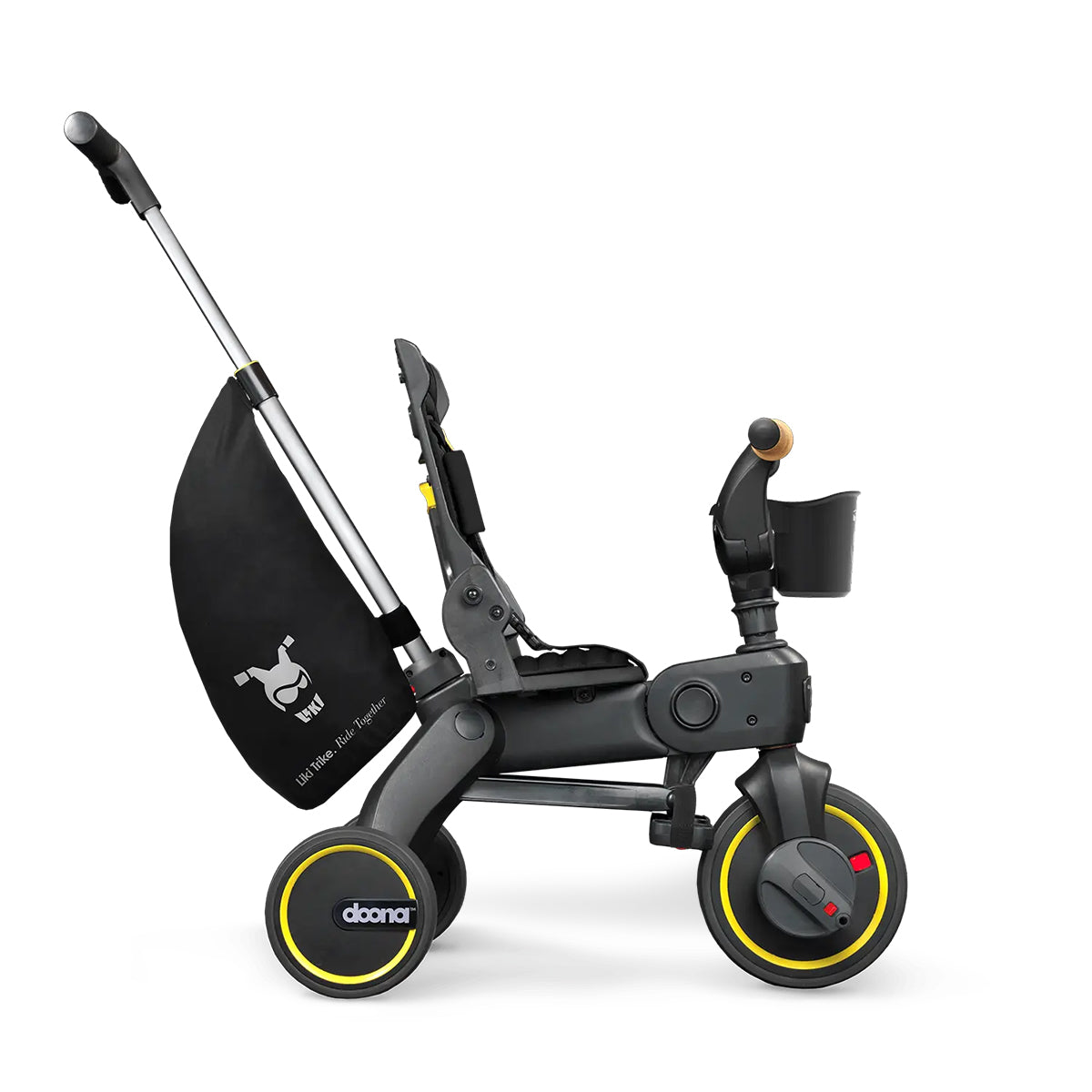 doona Liki Trike S5 プレミアム　折りたたみ三輪車　ブラック Doona Liki Trike S5 Nitro Black - Compact Folding Trike for Kids