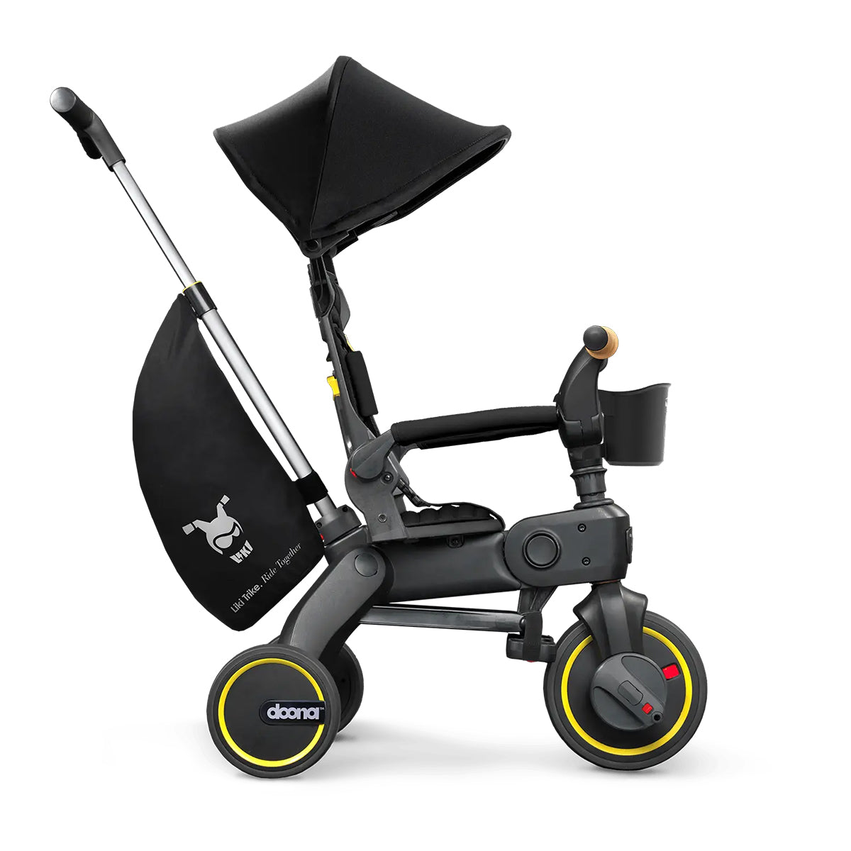 doona Liki Trike S5 プレミアム　折りたたみ三輪車　ブラック Doona Liki Trike S5 Nitro Black - Compact Folding Trike for Kids