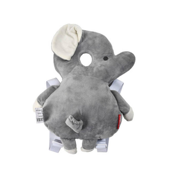 Elephant-shaped Elle Head Protector for infant safety.