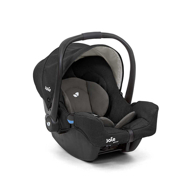 Joie Gemm™ Infant Car Seat in shale color, infant carrier, birth to 13 kg, airline certified, safe and affordable