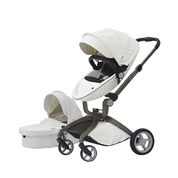 HotMom Stroller - Cocoon White - ChelinoBaby Online