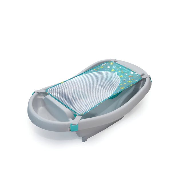 ING Comfy Clean Tub Grey infant bath seat with non-slip layer.