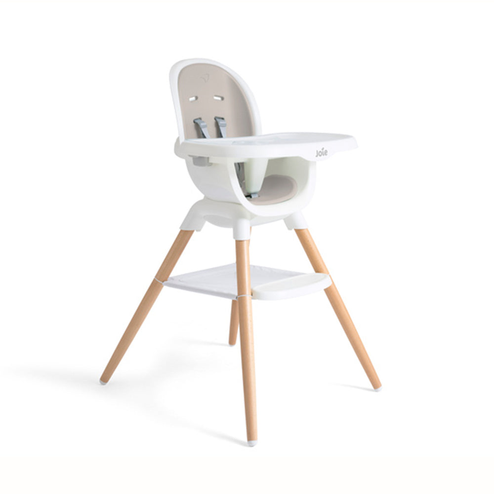 Joie Chestnut™ High Chair in mocha, 9-in-1 adjustable baby high chair for birth to 6 years