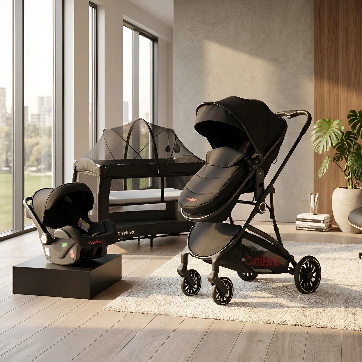 Lazer 2 in 1 Travel System - Complete Baby Travel Solution