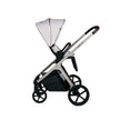 Beige Lunar II Stroller with sleek design and adjustable canopy.
