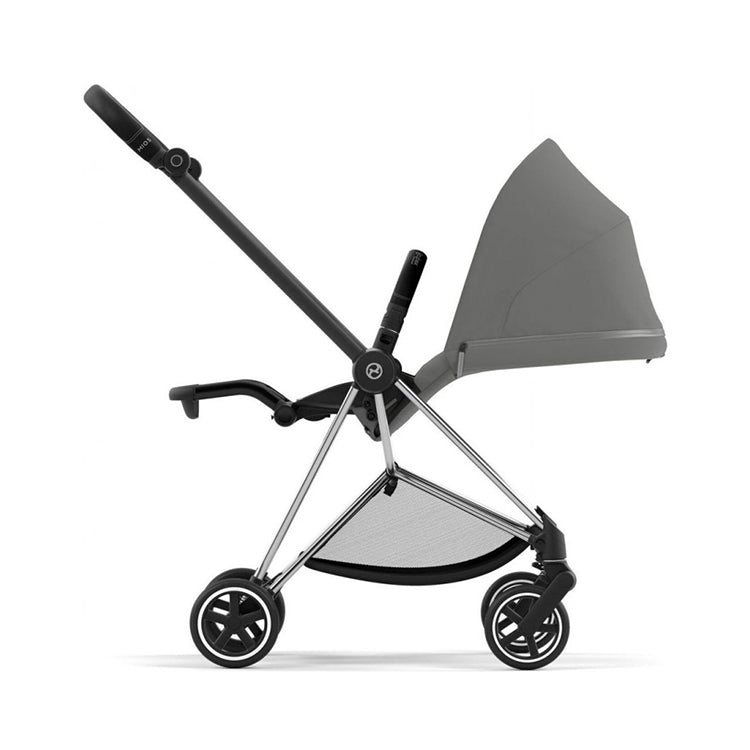 MIOS GEN 3 Chrome Frame: Stylish Travel System with Lux Carry Cot