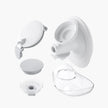 MomCozy M9 milk collection container set with 24mm flange for breast pump
