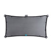 Munchkin Brica Magnetic stretchable car sun shade with strong magnets and adjustable fabric for SUV and slanted windows