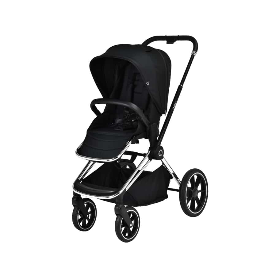 Maverick Chrome & Black Stroller - ChelinoBaby Online