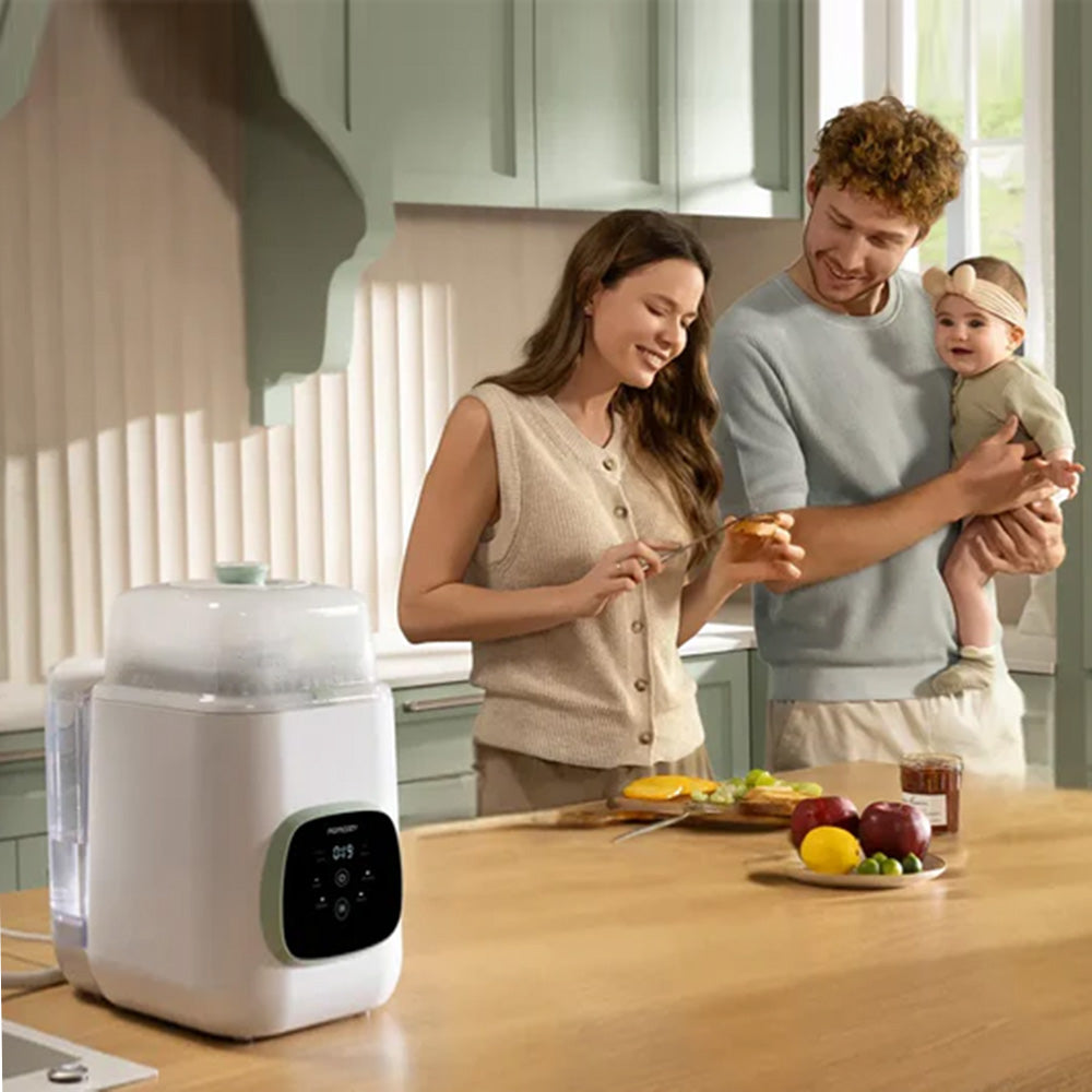 MomCozy KleanPal Pro Baby Bottle Washer - EU Plug | All-in-One
