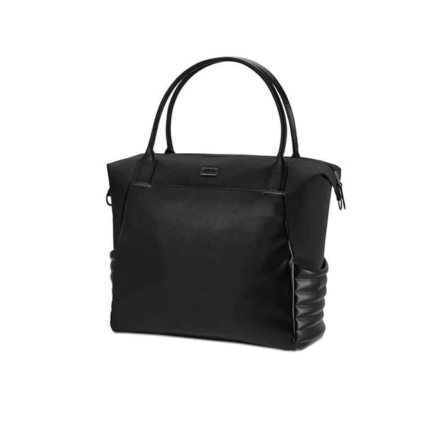 PRIAM Changing Bag with removable thermal bottle holder, changing mat, and wet compartment.