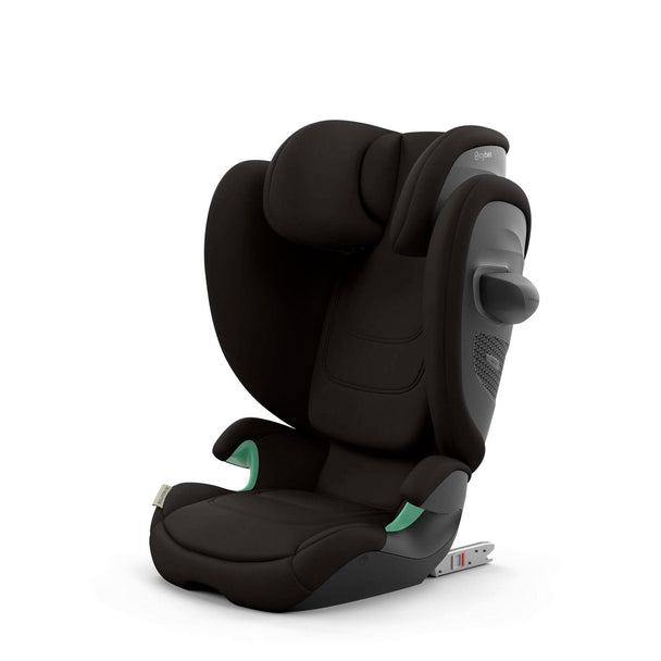 Solution G2 Magic Black foldable lightweight child car seat with reclining headrest for ages 3 to 12 years