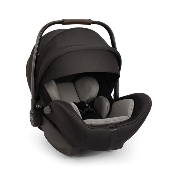 NUNA ARRA™ flex infant car seat in caviar black with adjustable recline and i-Size safety features