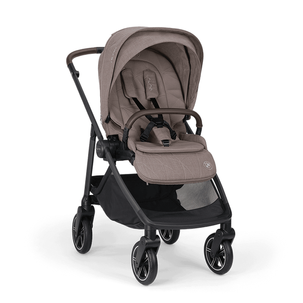 Nuna Swiv BMW stroller with 360-degree swivel wheels for effortless navigation