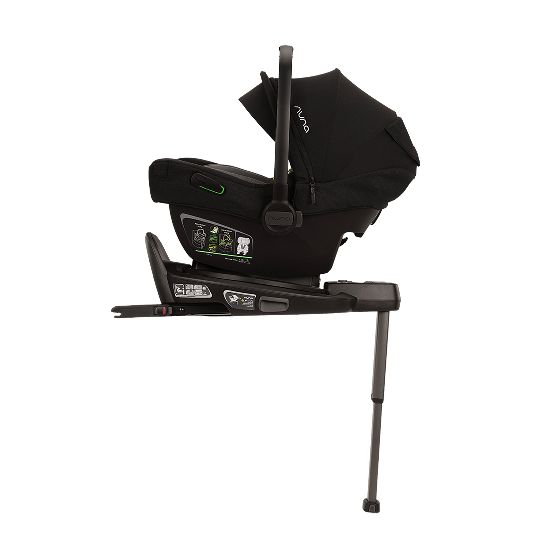Nuna Pipa™ Next Infant Car Seat - Caviar: Safety & Comfort Nuna Pipa™ Next Infant Car Seat - Caviar: Safety & Comfort