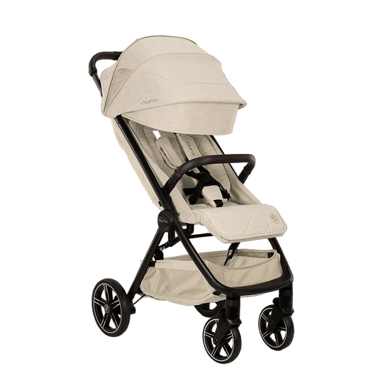 Nuna Trvl™ Lx BMW Mica Stroller, compact luxury design.