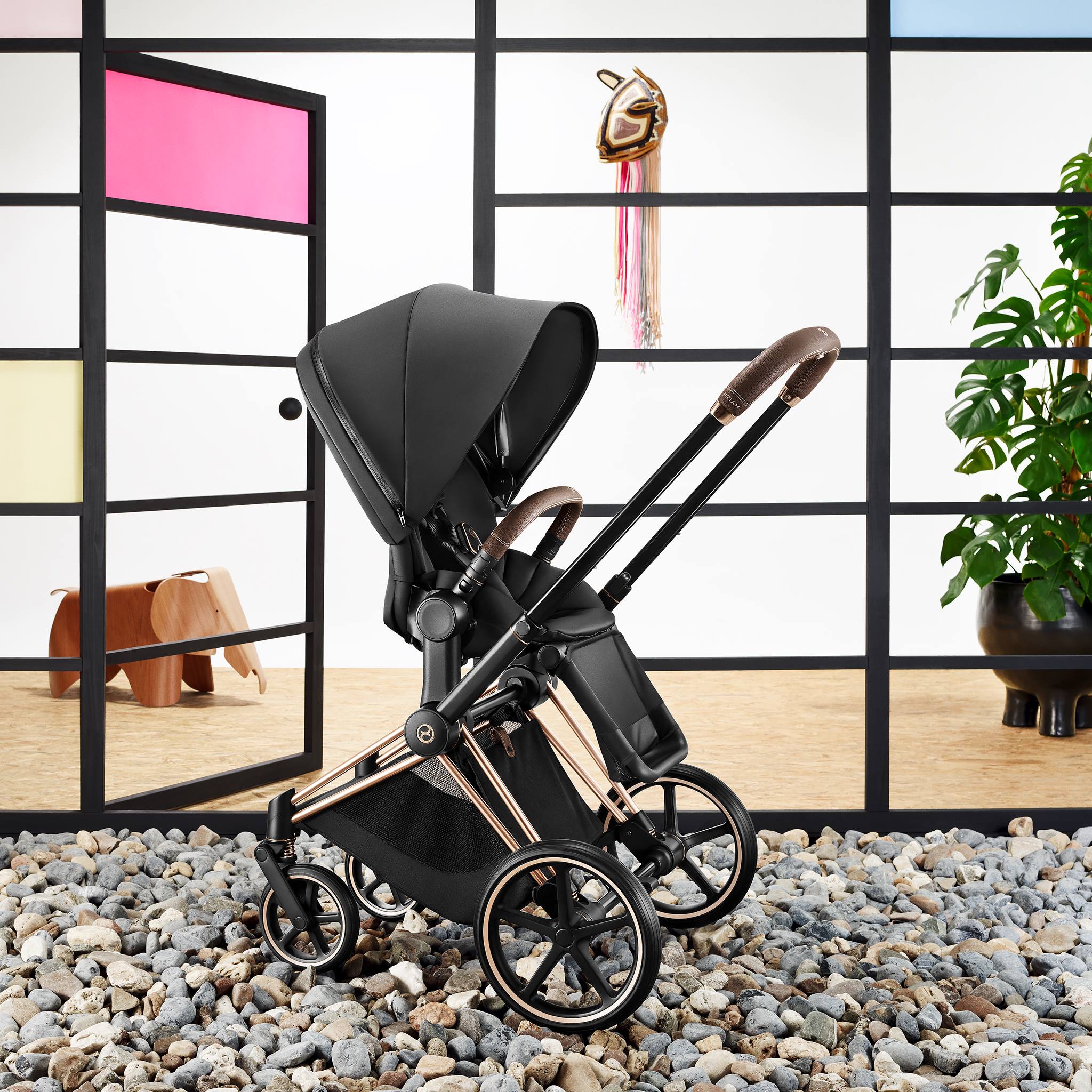PRIAM Gen 4 Gold Frame with Seat Pack