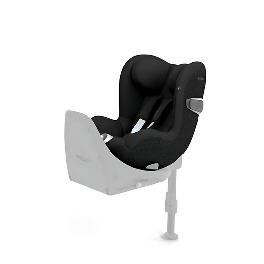 Sirona T i-Size black rear-facing car seat with ISOFIX and side impact protection.