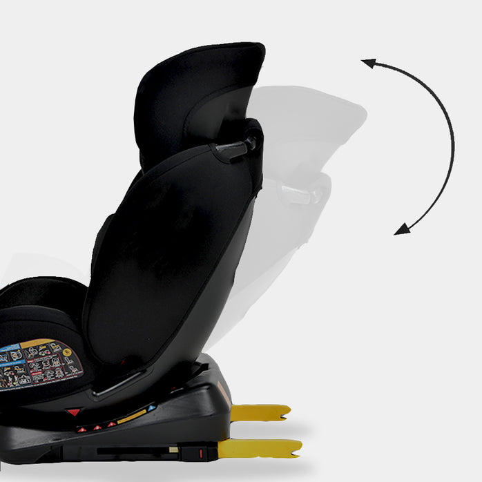 Chelino Senna S Stages 360 Car Seat - Safe & Versatile for 0-12 Years