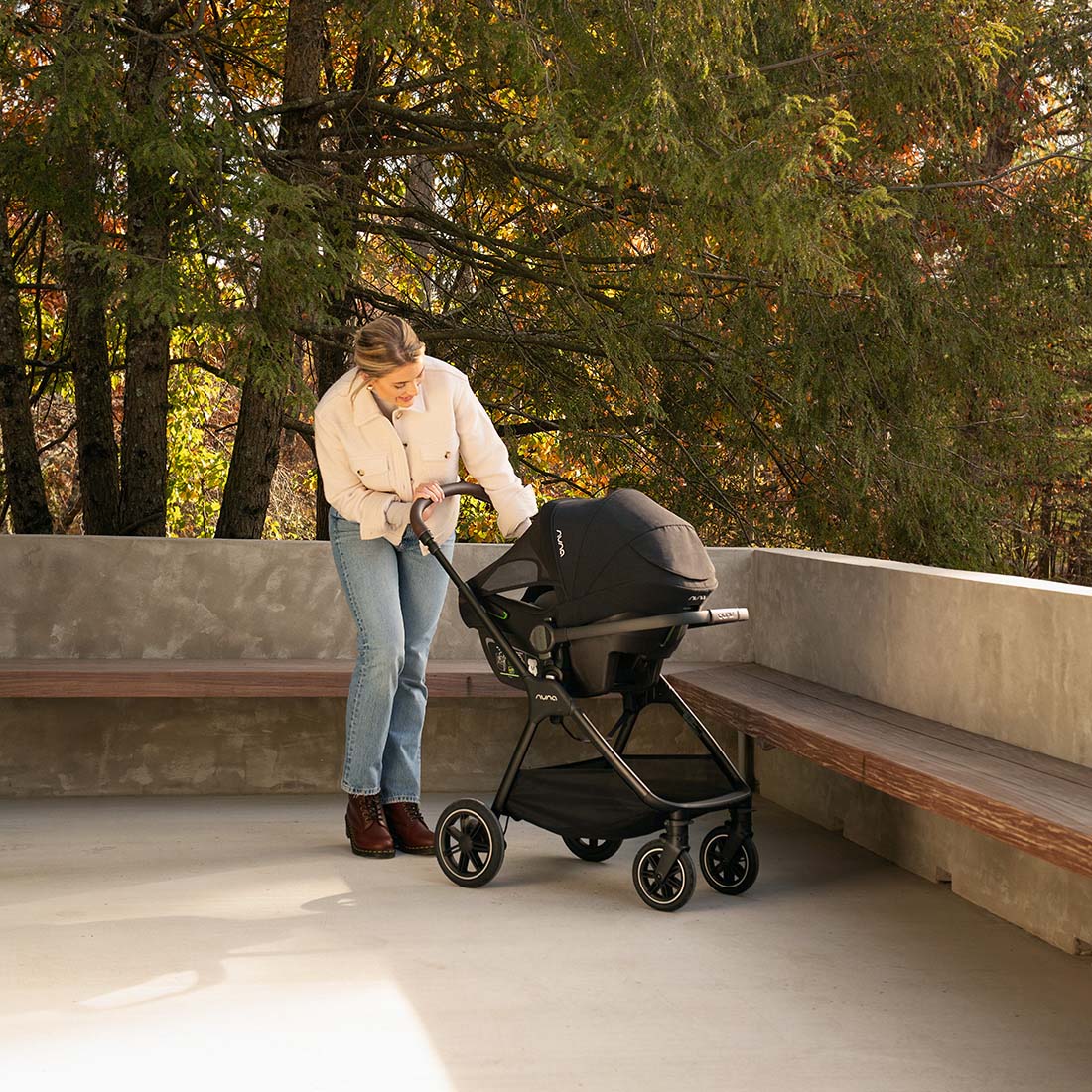 Nuna Pipa™ Next Infant Car Seat - Caviar: Safety & Comfort