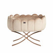 Tulip Cot Cross Legs in rose gold champagne finish.