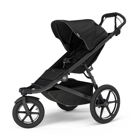Thule Urban Glide 3 all-terrain jogging stroller black with adjustable recline and canopy