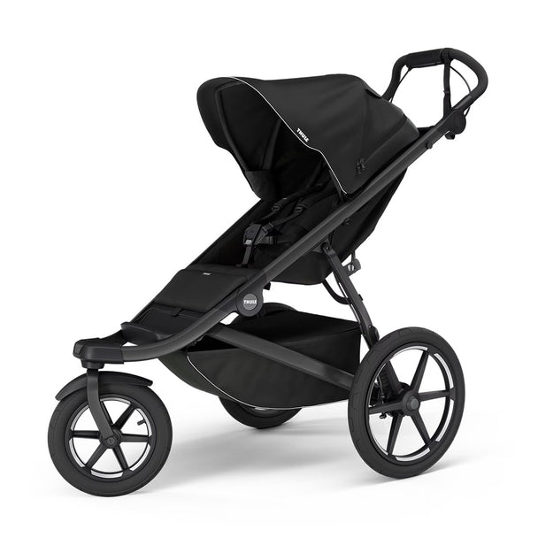 Thule Urban Glide 3 all-terrain jogging stroller black with adjustable recline and canopy