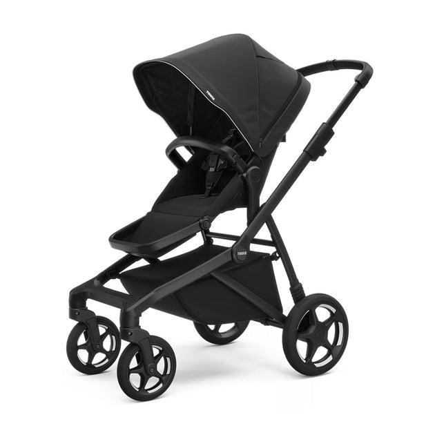 Thule Sleek 2 Convertible Black Stroller for Active Urban Parents