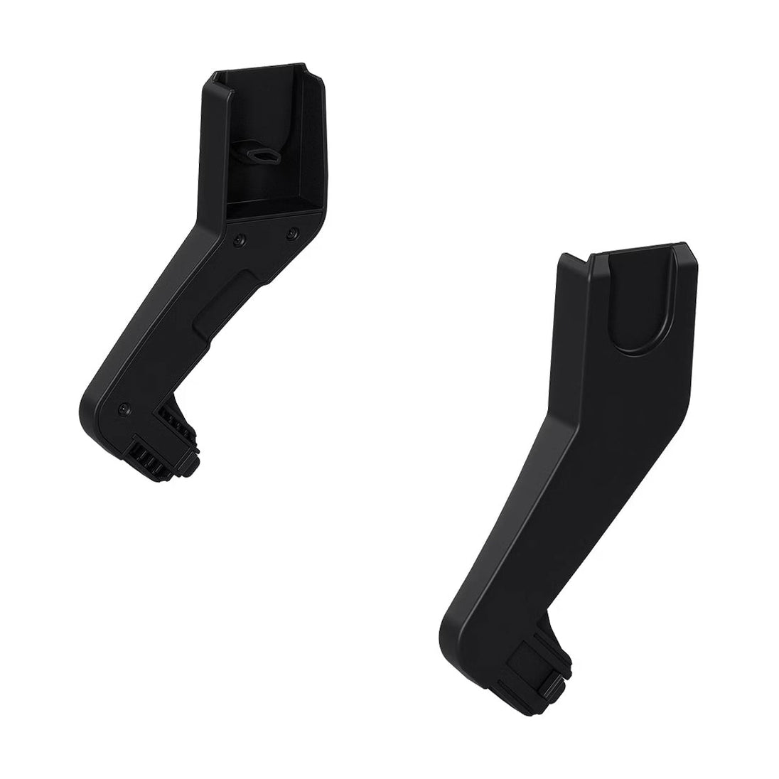 Thule Sleek Car Seat Adapter in gray for Maxi-Cosi infant seats attached to stroller