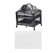 Chelino Tiffany Lux II Co-Sleeper Camp Cot with Mattress for baby comfort and safety.