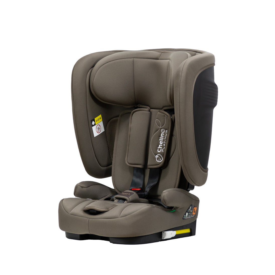 Transformer i-Size Car Seat ultra-light foldable with reclining headrest for children 9-36 kg and 76-150 cm tall