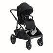 Joie Signature Versiti single to double stroller Eclipse in black with carry cot and infant carrier