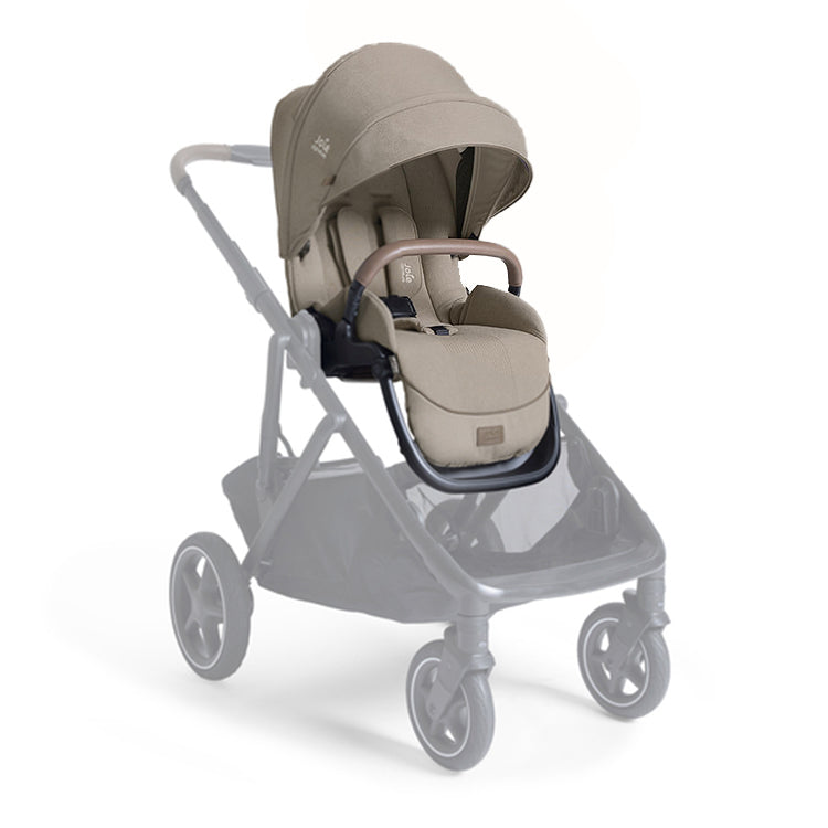 Joie Signature Versiti single to double stroller with sibling seats and infant carrier compatibility
