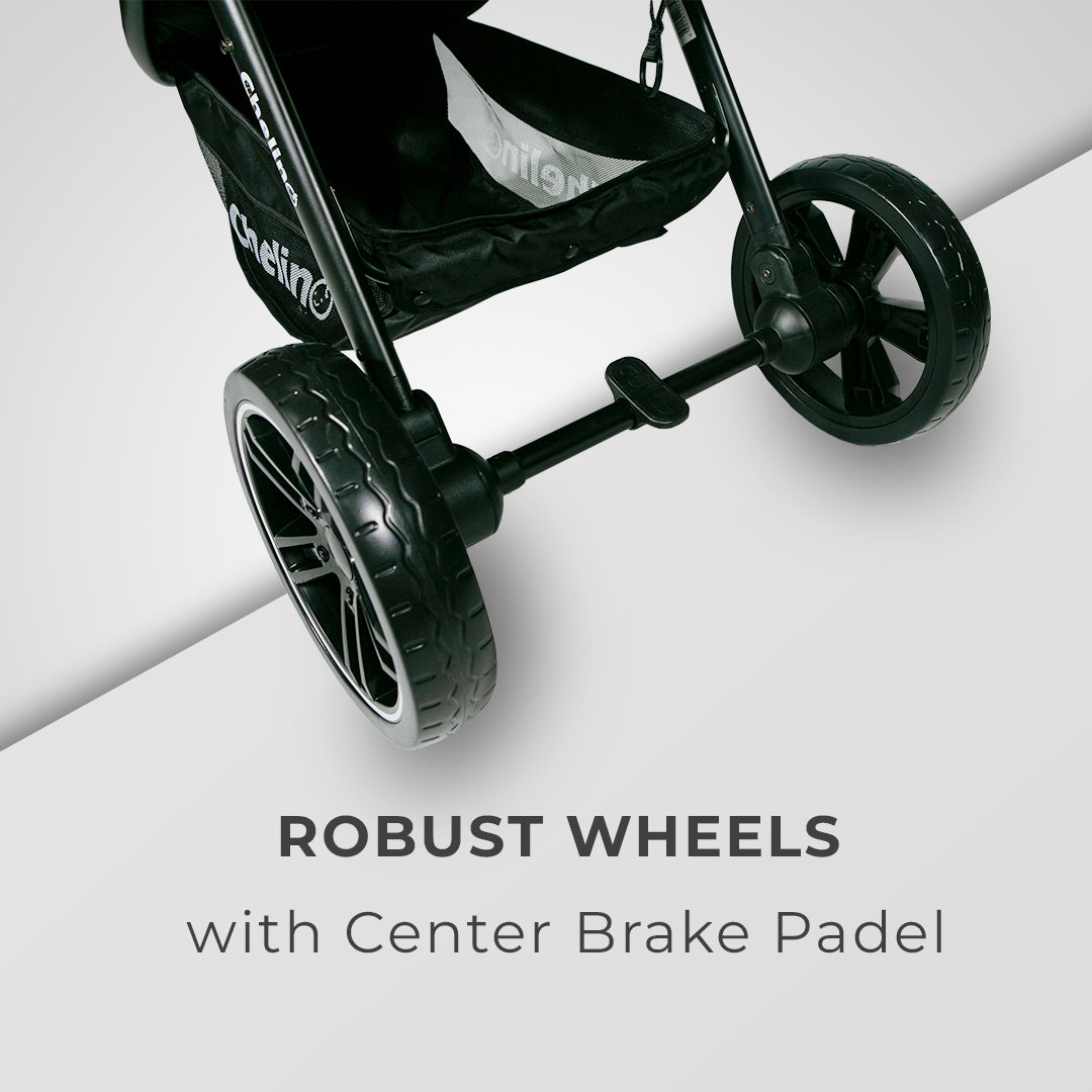 Travel System - The Chelino Cross Over 3 Wheeler Travel System