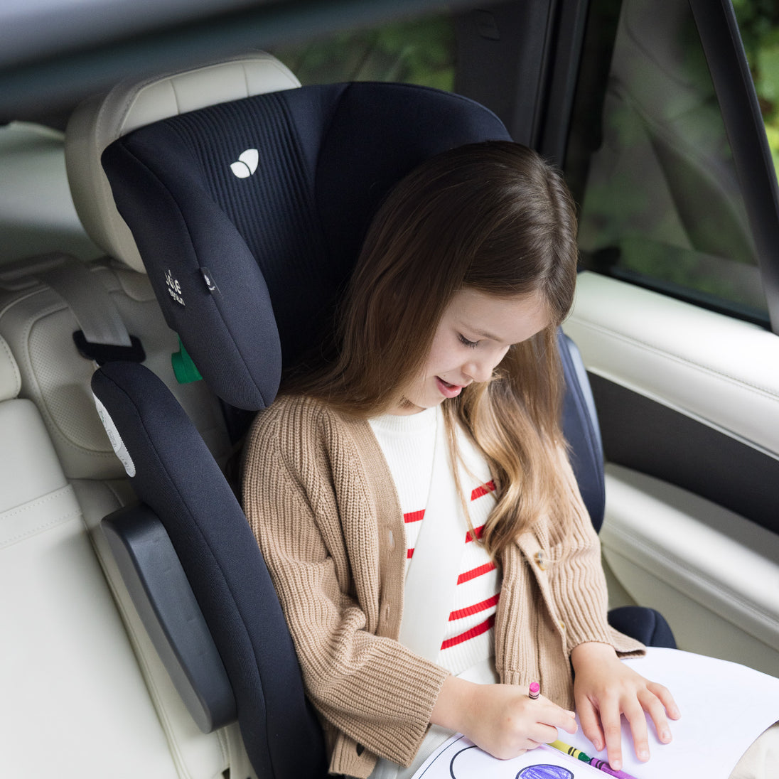 Joie i-Traver Booster Seat Eclipse with ISOFIX and side impact protection for ages 3.5 to 12 years