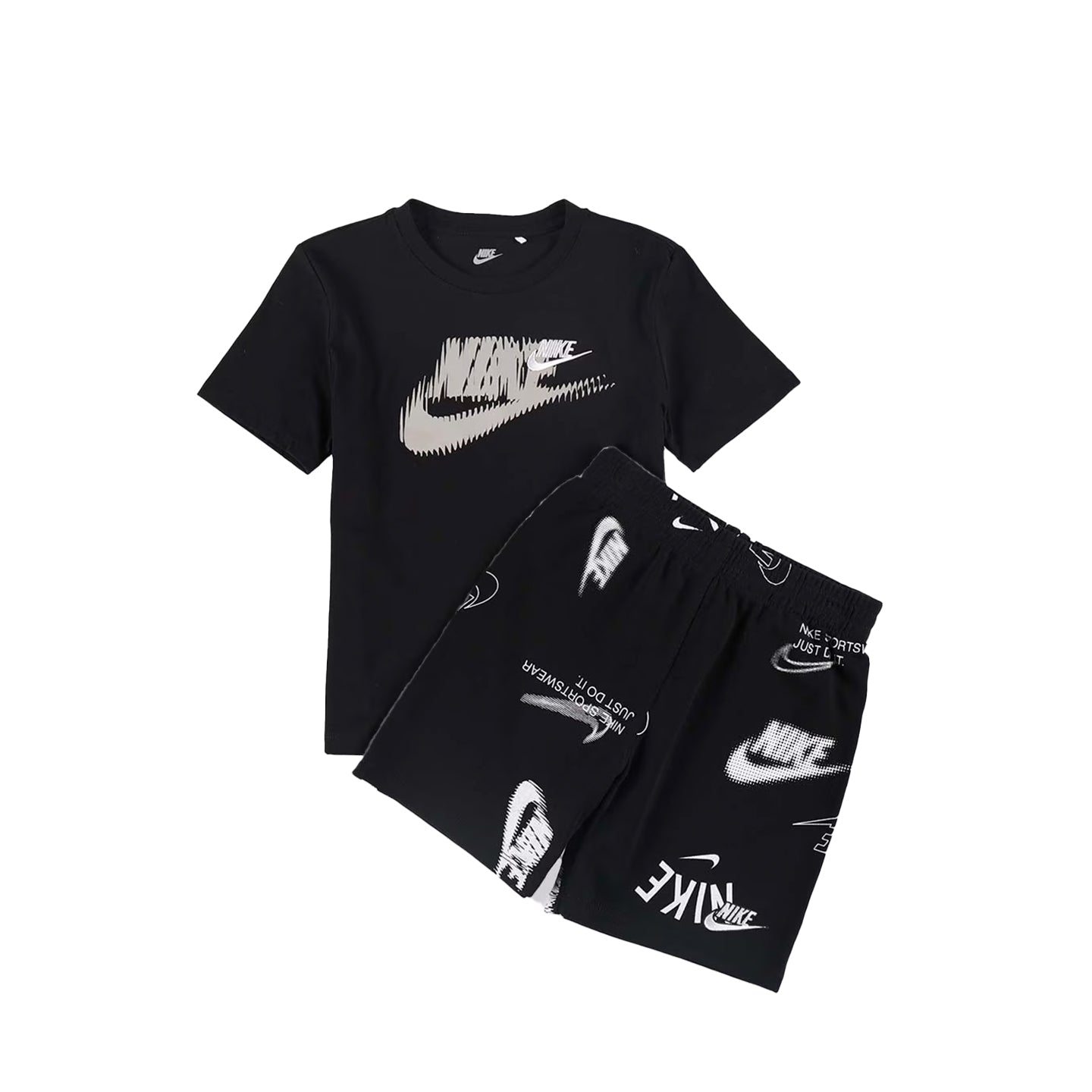 shorts and t shirt set mens nike