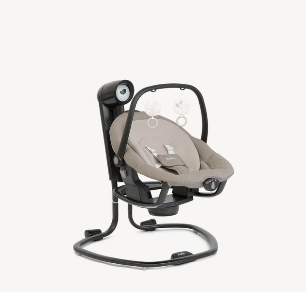 Joie Serina™ 2 in 1 infant swing and rocker in hazelnut color