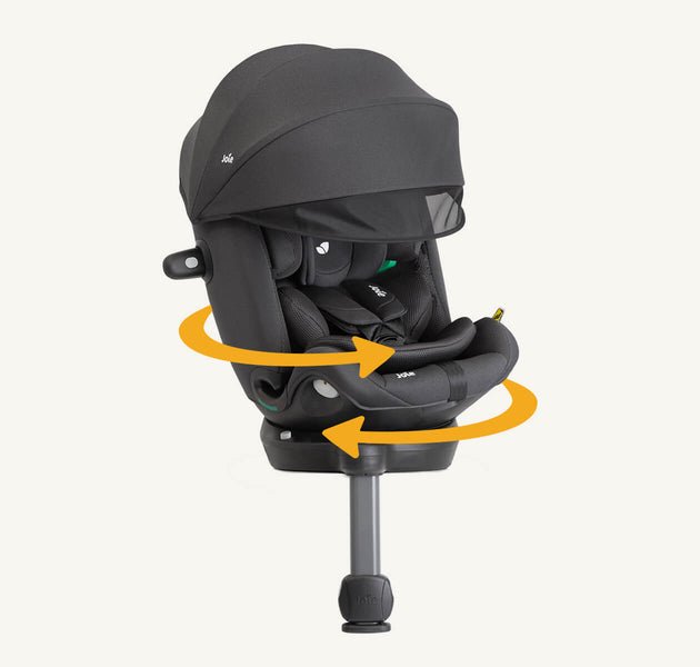 Joie Spin 360™ Car Seat with canopy for birth to 12 years, 4-in-1 spinning design