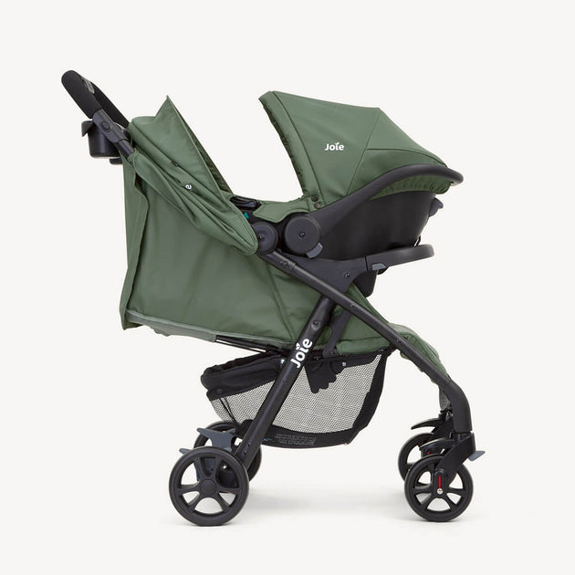 Joie Muze™ lx travel system with stroller and Juva infant car seat for newborns and toddlers