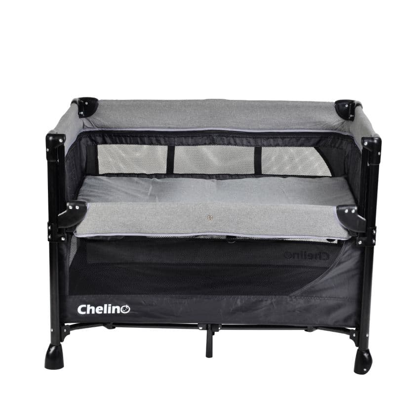 Chelino Tiffany Lux II Co-Sleeper Camp Cot with Mattress - ChelinoBaby Online